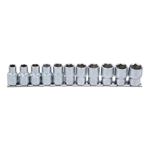     
                
                
    Socket set, hexagonal | 10 - 21mm - TB01054
