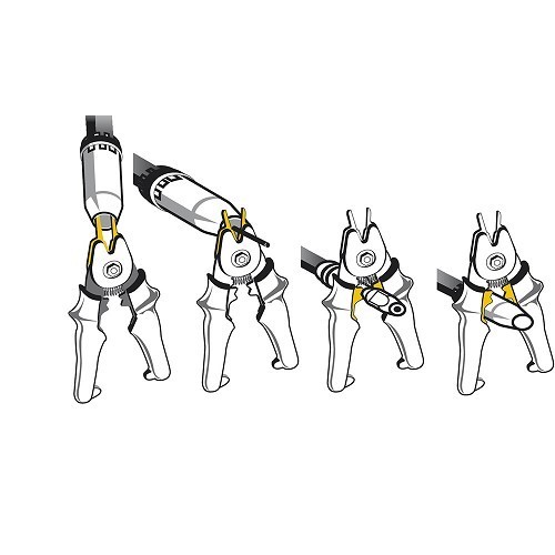 Pliers for MIG / TIG welding machine - TB01265