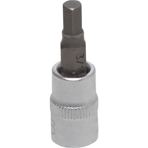  Socket end fitting, 6 point - 3/16" - square drive : 1/4" - TB01285 