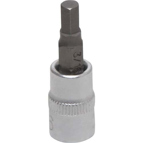  Socket end fitting, 6 point - 3/16" - square drive : 1/4" - TB01285 