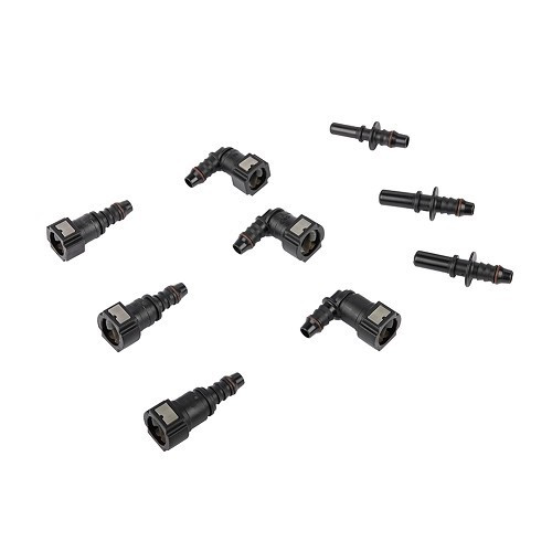     
                
                
    Raccords rapides et durites carburant Diesel - 24 pièces - TB01323
