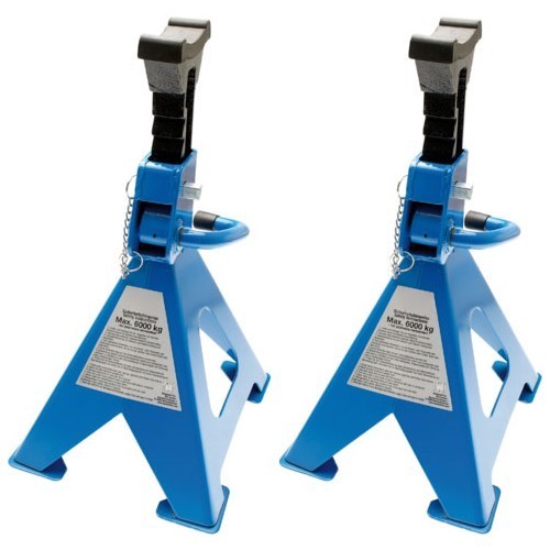  Ratcheting jack stand, 6 tons - by 2 - TB01438 