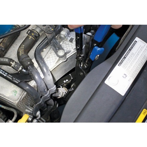 Hose clamp pliers - angled head - TB04682