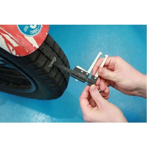  Medidor do disco de travões e profundidade do piso dos pneus - TB04855-3 