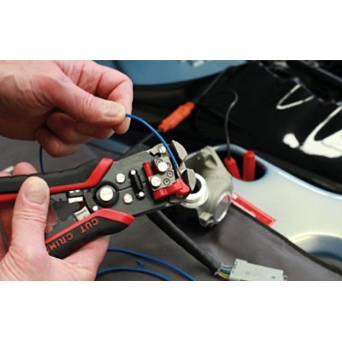  Alicates para pelar automático con detector de tensión 12 - 250 AC - TB04955-1 