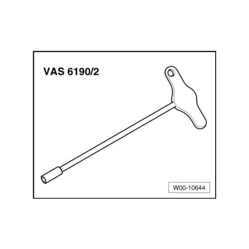  Einstellwerkzeug für adaptive Geschwindigkeitsregler für VAG - TB05065-3 