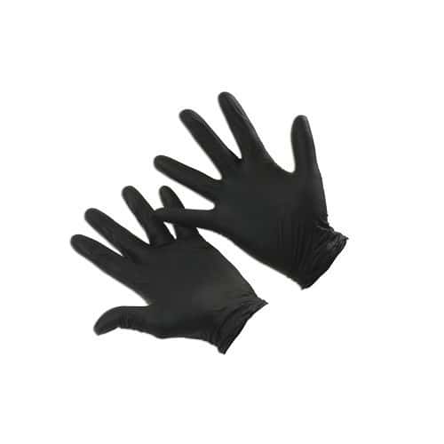  Mechanische Handschuhe aus geschupptem Nitril schwarz oder orange - Größe XXL pro 50 - TB05173-1 
