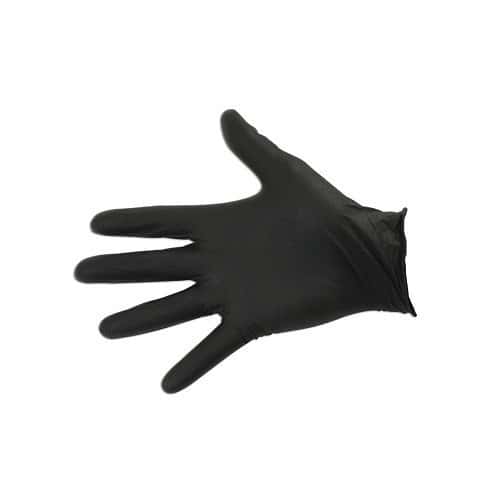  Mechanische Handschuhe aus geschupptem Nitril schwarz oder orange - Größe XXL pro 50 - TB05173-3 