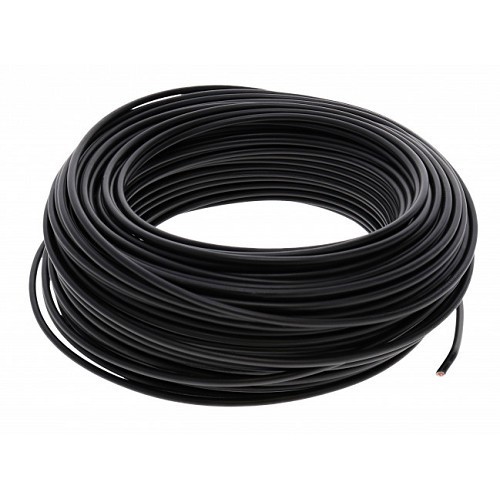  Special automotive wire - 1 mm2 - by the meter - black - TB05181 