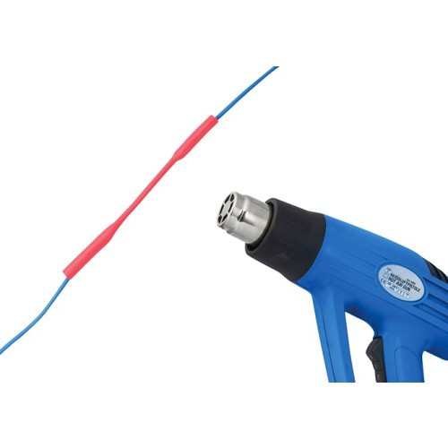 Schrumpfschlauch rot 2:1 Typ 65 - Durchmesser 3.2 mm - Meterware - TB05207