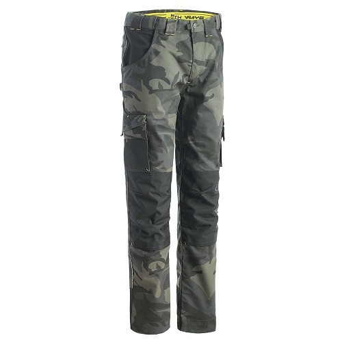  Reinforced work trousers - camouflage - S42 - TB05217 