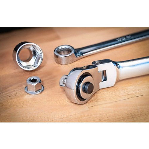 BGS ratchet wrench set extra long | 27 pieces - TB50350