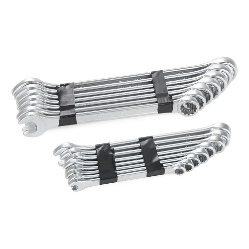     
                
                
    Kit 15 Autobest combination wrenches 8 to 22mm - TB55501
