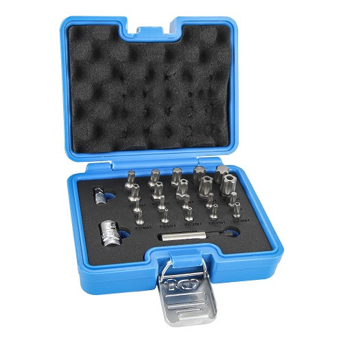     
                
                
    Bit set BGS TS Torx profile | 23 Pieces - TB63003
