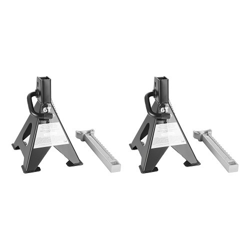 Paire de chandelles à crémaillères CLAS - 6t - TB90035