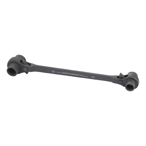 Ratchet wrench 12 - 14 - 17 - 19 - 22mm - TB90104