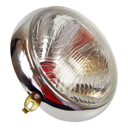     
                
                
    Marchal headlight with chrome for Citroën Traction - TC30280

