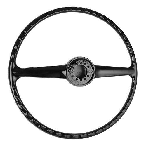  Complete 2-spoke steering wheel for Citroën Traction Avant 11 and 15hp - diam 450mm - TC50100-1 