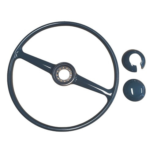     
                
                
    Volante cinzento completo de 2 raios para Citroën Traction 11 e 15hp - diam 450mm - TC50101
