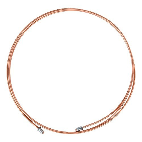  Rigid copper brake hose 4.75 mm 165 cm - TR05300 