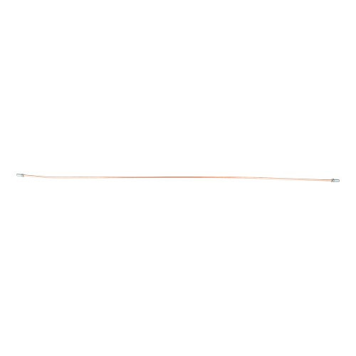     
                
                
    Mangueira rígida de cobre para travões com 4,75 mm de diâmetro - extremidades de 3/8" 24UNF 18 mm e 3/8" 24UNF 18 mm - 105 cm - TR06011
