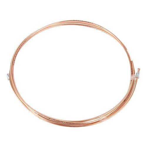     
                
                
    Starre Bremsleitung aus Kupfer mit einem Durchmesser von 4,75mm - Nippel M10x1 von 17mm und M10x1 von 17mm - 360cm - TR06015
