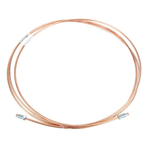     
                
                
    Latiguillo de freno de cobre rígido de 4,75mm de diámetro - extremos 3/8 24UNF 21mm y 3/8 24UNF 21mm - 340cm - TR06023
