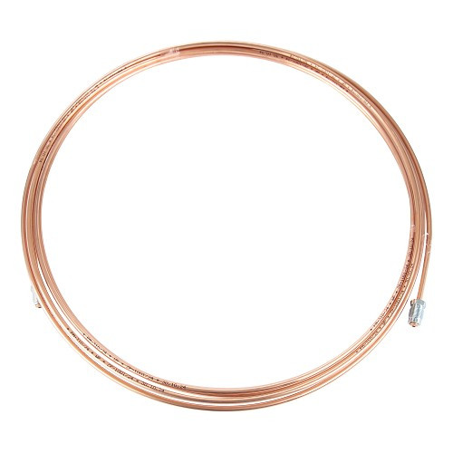     
                
                
    Rigid copper brake hose 4.75mm diameter - M12x1 20mm and M12x1 20mm ends - 490cm - TR06024
