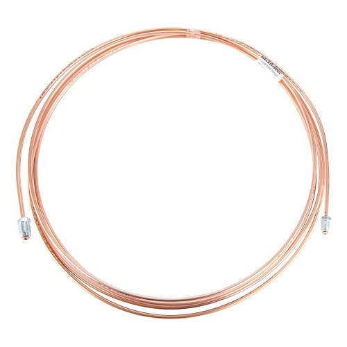     
                
                
    Rigid copper brake hose 4.75mm diameter - M12x1 20mm and M12x1 20mm ends - 500cm - TR06025
