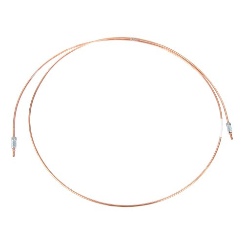     
                
                
    Rigid copper brake hose 3.50mm diameter - M8x1.25 20mm and M8x1.25 20mm ends - 180cm - TR06034
