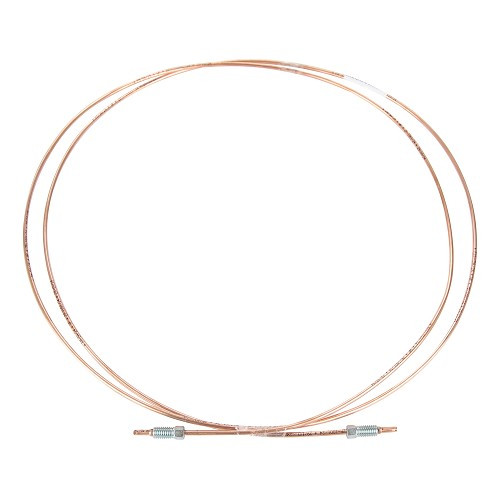     
                
                
    Rigid copper brake hose 3.50mm diameter - M8x1.25 20mm and M8x1.25 20mm ends - 220cm - TR06035
