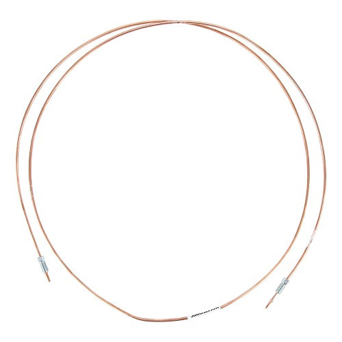     
                
                
    Mangueira rígida de cobre para travões com 3,50 mm de diâmetro - extremidades M8x1,25 20 mm e M8x1,25 20 mm - 198 cm - TR06049
