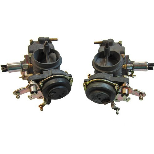  Reconditioned Solex 32 PDSIT 2-3 carburettors for VW Type 3 12V engine - pair - TY30121 