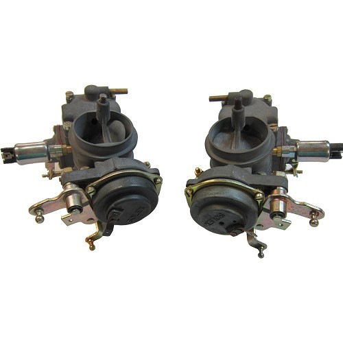  Reconditioned Solex 32-34 PDSIT 2-3 carburettors for VW Type 3 12V engine - pair - TY30122 