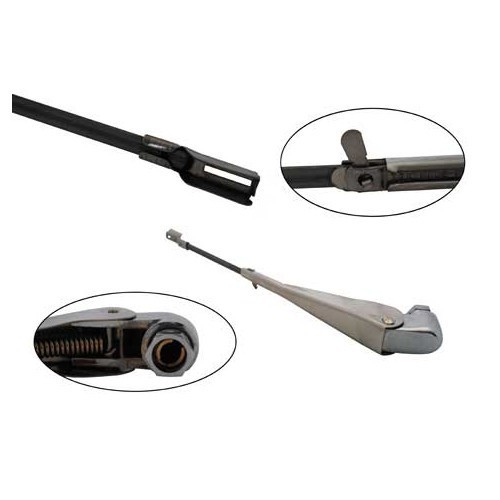     
                
                
    Bras d'essuie-glace réglable style "Clip" 5.2mm - UA00920
