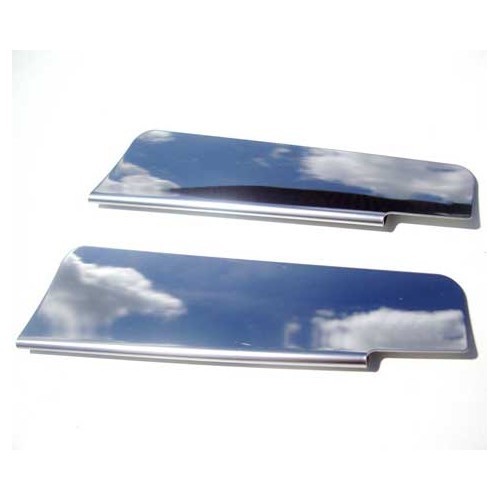  Deflectores de brazos de limpiaparabrisas de acero inoxidable - UA01100-1 