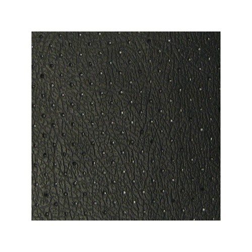  Zwarte geperforeerde vinyl dakbekleding - Per meter - UA11046 