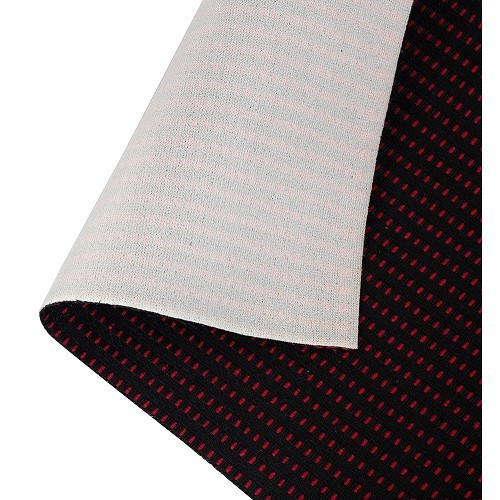 Quartet red seat fabric for Peugeot 205 GTI, CTI - UA11070