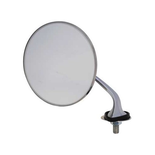 Lucas-style chrome-plated left-hand door mirror - UA14960