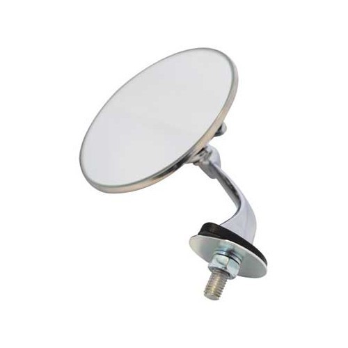 Lucas-style chrome-plated left-hand door mirror - UA14960