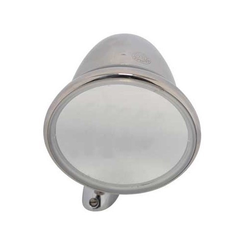 Rétroviseur gauche Mini racing en acier inoxydable - UA15015