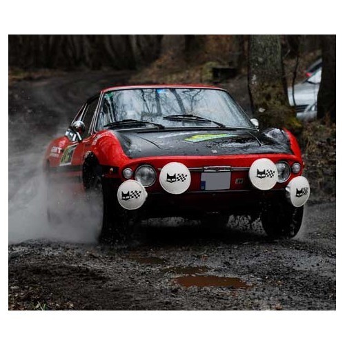 Specchietto retrovisore destro Mini racing in acciaio inox - UA15020