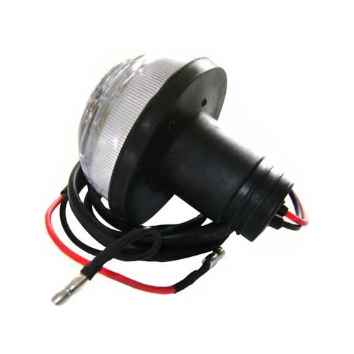 1 white WIPAC side light with black surround - UA15410