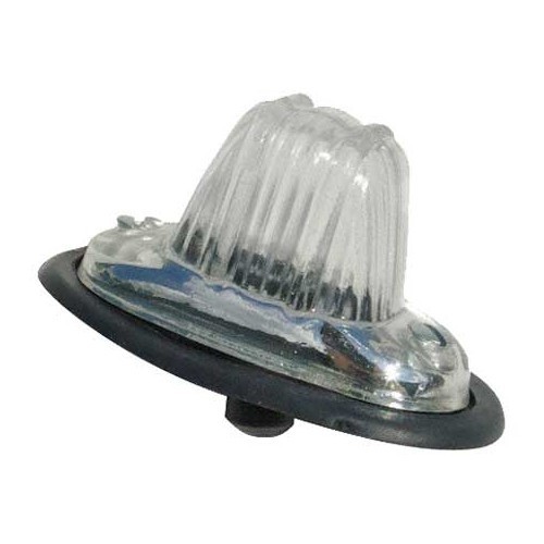     
                
                
    Feu additionnel blanc avec bordure chromée - UA15535
