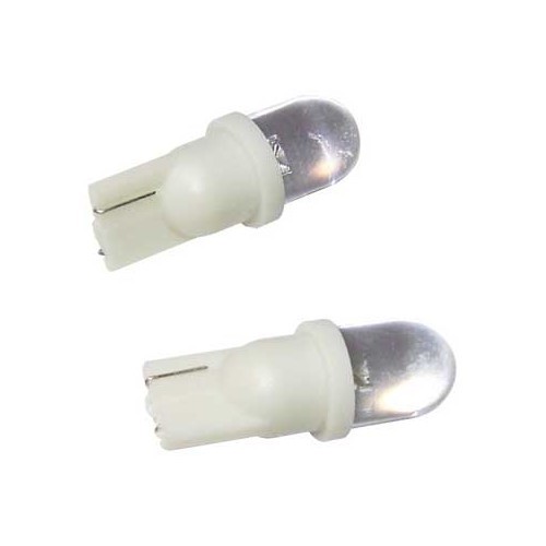  Lâmpadas de alho-porro W5W LED de 12 volts - UA17004 