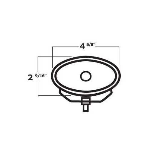  Nebelscheinwerfer HELLA compact oval - UA17008-1 
