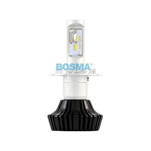  Confezione da 2 lampadine Bosma Lumiled 6000K bianco H4 LED - UA17052-1 