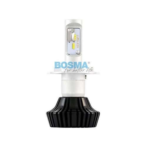  Pack 2 ampoules LED H4 Blanches Bosma Lumiled 6000K - UA17052-1 