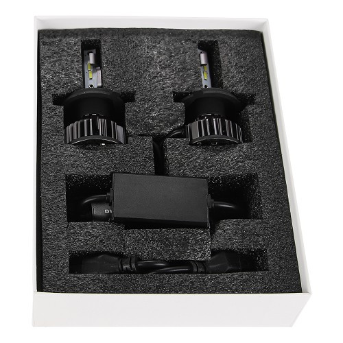 Confezione da 2 lampadine Bosma Lumiled 6000K bianco H4 LED - UA17052