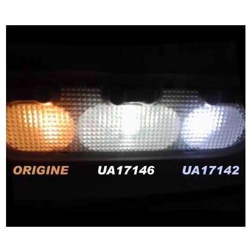  Nachtlichtbirnen mit 5 Punkten SMD T10 - pro 2 - UA17146-2 